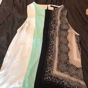 BCBG Sleeveless Blouse